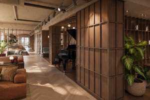 Möblierte Studio Wohnungen mit Gemeinschaftsflächen: Padelplatz, Fitness, Dachterrasse & mehr – Buschkrugallee 64, 12359 Britz, Berlin – Vorschaubild 8