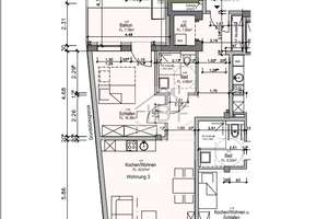 Moderne 2-Zimmer Wohnung  (klimatisiert & zentral) mit Aufzug 
in Innenstadtlage von Siegen – Bahnhofstraße 24-26, 57072 Siegen, Siegen – Vorschaubild 6