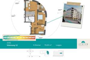 3 Zimmern, Loggia & HWR – Wohnen am Park – Schwartzestraße 9, 4229 Kleinzschocher, Leipzig – Vorschaubild 20