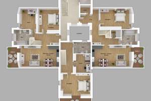 3 Zimmer Maisonette-Wohnung - RÖTHELBACH HOMES - hochwertige Neubauwohnungen vor den Toren Bambergs – Die vollständige Adresse der Immobilie erhältst du vom Anbieter., 96120 Bischberg – Vorschaubild 13