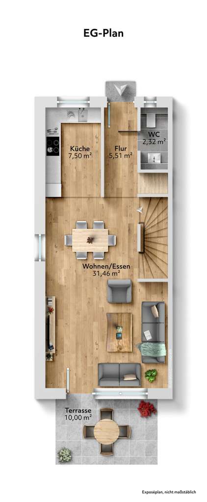 Immobilie in Nack - Sichern Sie sich Ihre schlüsselfertige Doppelhaushälfte - Bild 1