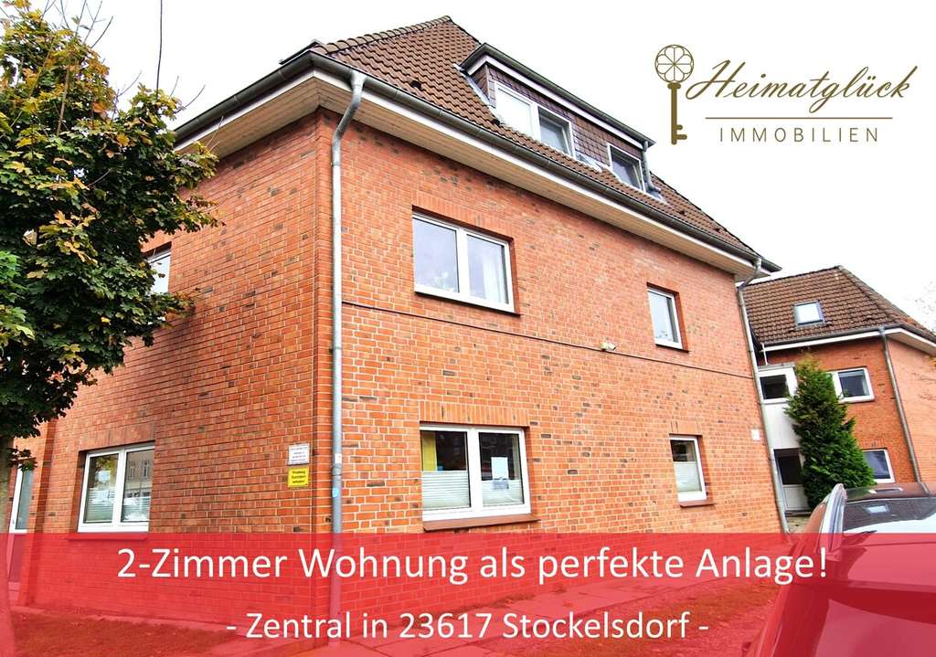 Immobilie in Stockelsdorf - 2-Zimmer Wohnung als perfekte Anlage!
- Zentral in 23617 Stockelsdorf  - - Bild 0