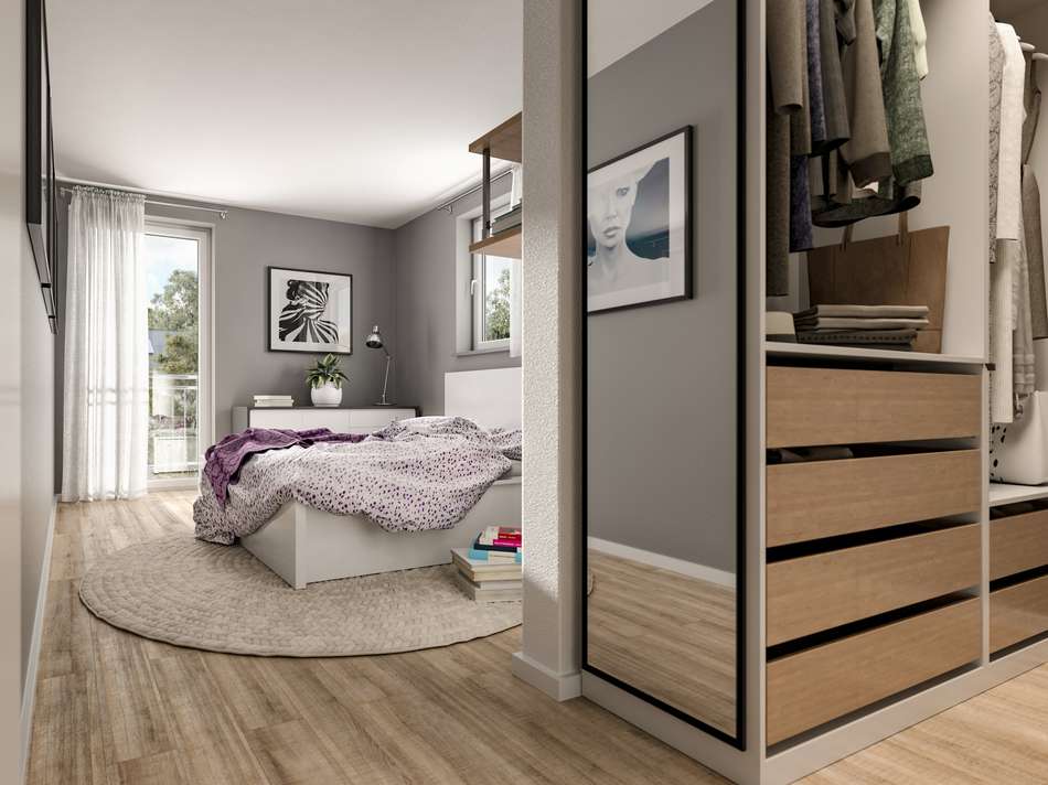 Wohnbeispiel Schlafzimmer