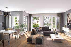 Sinnvoll aufgeteilte 3-Zimmer-Wohnung mit Terrasse