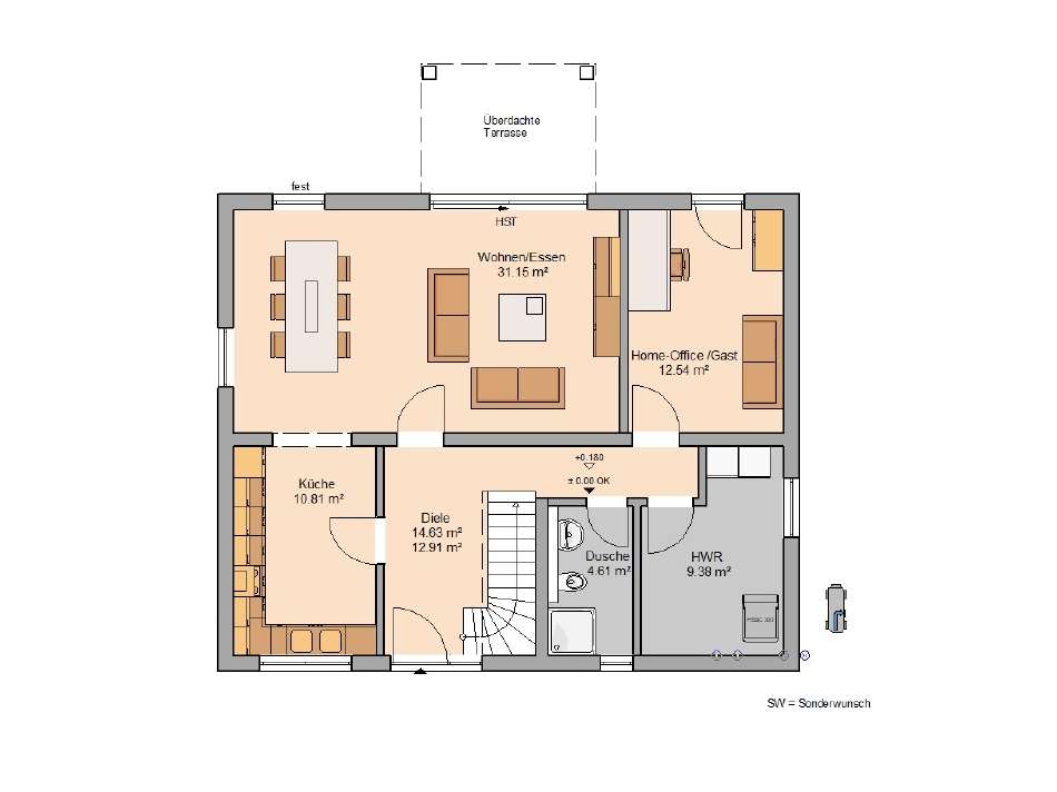 Grundriss Erdgeschoss