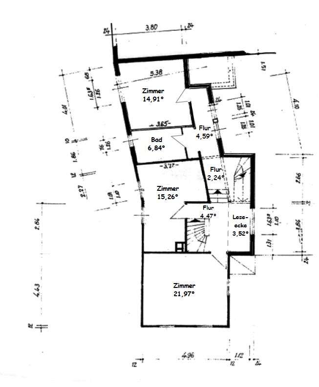 Grundriss Obergeschoss