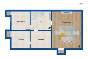 Stilvolle Doppelhaushälfte mit schönem Garten und Außenpool in begehrter Lage von München-Trudering – Die vollständige Adresse der Immobilie erhältst du vom Anbieter., 81825 Gartenstadt Trudering, München – Vorschaubild 25