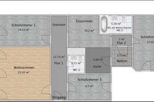 5-Zimmer-Wohnung in Prenzlauer Berg – Die vollständige Adresse der Immobilie erhältst du vom Anbieter., 10435 Prenzlauer Berg, Berlin – Vorschaubild 16