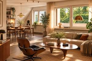 Familienfreundlich: 3 Zimmer 90m² mit Garten, großem Balkon und Garage – Kattenescher Weg 61c, 28277 Kattenesch, Bremen – Vorschaubild 2