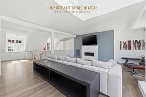 Altbau-Jungendstil Dachgeschoss-Wohnung mit Terrasse in zentraler Lage München – Die vollständige Adresse der Immobilie erhältst du vom Anbieter., 80336 St. Paul, München – Vorschaubild 5