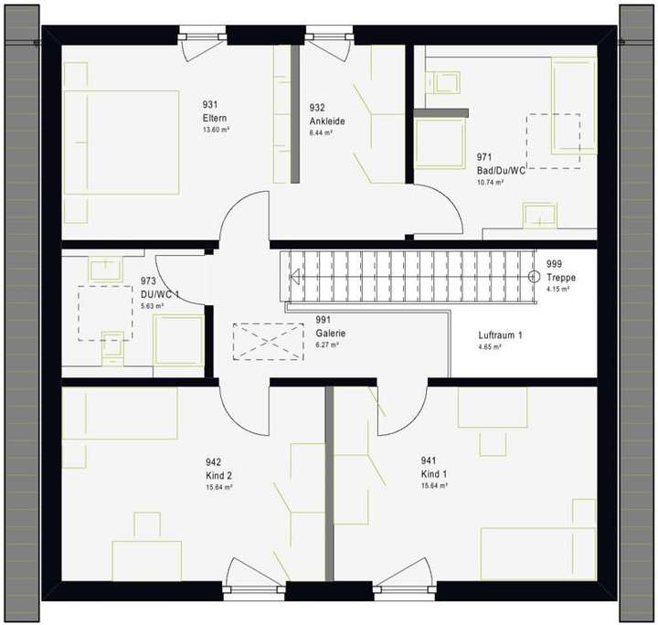 Grundriss Erdgeschoss