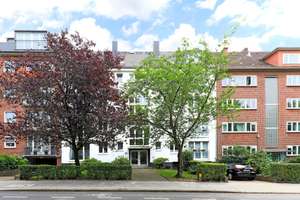 Vermietete 1-Zimmer-Wohnung mit Balkon zur Kapitalanlage – Maria-Louisen-Straße 106, 22301 Winterhude, Hamburg – Vorschaubild 3