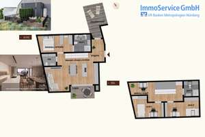 Traumhafte 4,5-Zimmer-Penthouse-Maisonette auf 2 Etagen, mit Dachterrasse und Loggia - St. Johannis. – Die vollständige Adresse der Immobilie erhältst du vom Anbieter., 90419 Sandberg, Nürnberg – Vorschaubild 4
