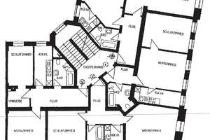 Erstbezug: frisch sanierte 2-Zi.-Whg. mit Balkon, separater. Küche u. modernem Bad mit DU, 01099 DD – Waldschlößchenstr 24, 1099 Radeberger Vorstadt, Dresden – Vorschaubild 3