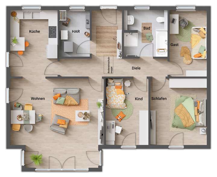 Grundriss-Bungalow-110-Erdgesc