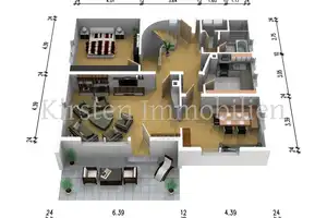 Einfamilienhaus in Top-Lage mit Garage & großem Garten, Perfekt für Familien, mit Blick auf die Burg – Zollernalbkreis – Vorschaubild 21