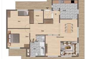 Solides, sicheres Invest: gepflegtes 6-Parteienhaus in Porz-Langel. – Die vollständige Adresse der Immobilie erhältst du vom Anbieter., 51143 Langel, Köln – Vorschaubild 19