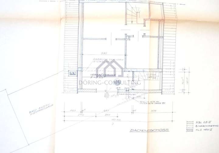 Grundriss Dachgeschoss ELW