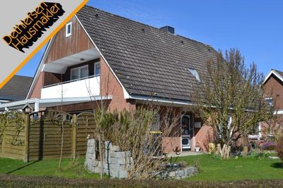 Einfamilienhaus mit ebenerdigem Wohnen und flexibler Nutzung im Obergeschoss nahe der Nordsee