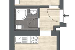 Hübsche Eigentumswohnung mit Balkon, fast barrierefrei! – Etkar-André-Straße 21, 4157 Gohlis-Mitte, Leipzig – Vorschaubild 4