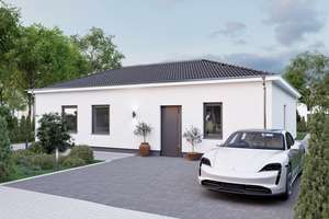Winkelbungalow-Neubau mit Grundstück, inkl. Bodenplatte, FBH, Lüftung, A+, PV, courtagefrei. – Die vollständige Adresse der Immobilie erhältst du vom Anbieter., 33014 Bad Driburg – Vorschaubild 2