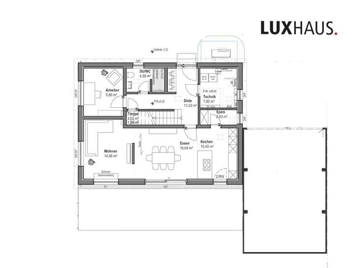 Grundriss Erdgeschoss