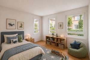 Neubau Erstbezug KfW40-Einfamilienhaus freistehend nahe Stadtpark – Franklinstraße 2A, 70435 Zuffenhausen-Am Stadtpark, Stuttgart – Vorschaubild 6