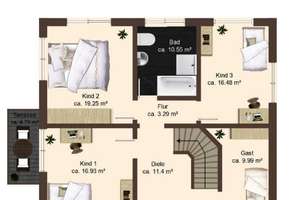 Exclusive Two-Level Penthouse- Private Master Suite & Stunning Rooftop Terrace – Die vollständige Adresse der Immobilie erhältst du vom Anbieter., 55130 Weisenau, Mainz – Vorschaubild 11