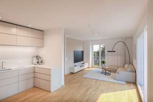 🧑🏻‍🧑🏻‍🧒🏻Zu Hause 🗝️ fühlen in 3-Zi. Neubau  Whg. 🌳im Grünen – Gaberlstraße 8, 81375 Großhadern, München – Vorschaubild 3