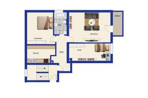 Freiwerdende 3-Zimmer-Wohnung mit viel Charme und Potenzial in Nürnberg-Eibach – Die vollständige Adresse der Immobilie erhältst du vom Anbieter., 90451 Eibach, Nürnberg – Vorschaubild 10