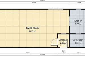 ** Tolle 1-Zimmer-Loft-Wohnung in Grünlage Alt-Tempelhof, Selbstnutzung oder Vermietung ** – Schönburgstr. 9, 12103 Tempelhof, Berlin – Vorschaubild 9