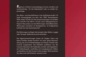 Exklusive Neubauwohnung im Kwartier Latäng: Großzügiges Wohnen mit Terrasse & Dachterrasse! WE7 – 50674 Neustadt/Süd, Köln – Vorschaubild 10