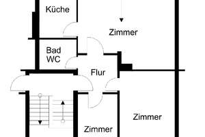 Mit modernisiertem Bad! – Braunstraße 19 C, 27574 Geestemünde, Bremerhaven – Vorschaubild 1