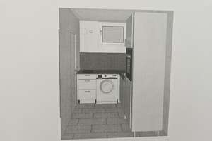 Vollmöblierte 1-Zimmer-Wohnung in München Milbertshofen – Hamburger Straße 27, 80809 Am Riesenfeld, München – Vorschaubild 11