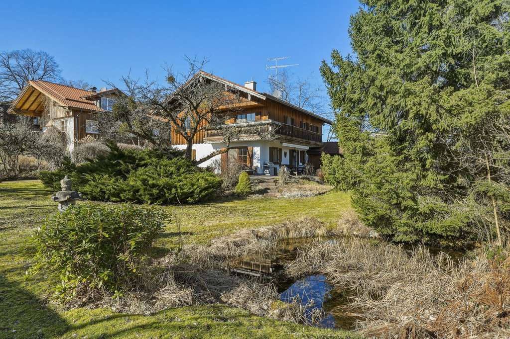 Immobilie in Icking - Einfamilienhaus mit Einliegerwohnung - Erfüllen Sie sich Ihren Wohntraum in Icking - Bild 1