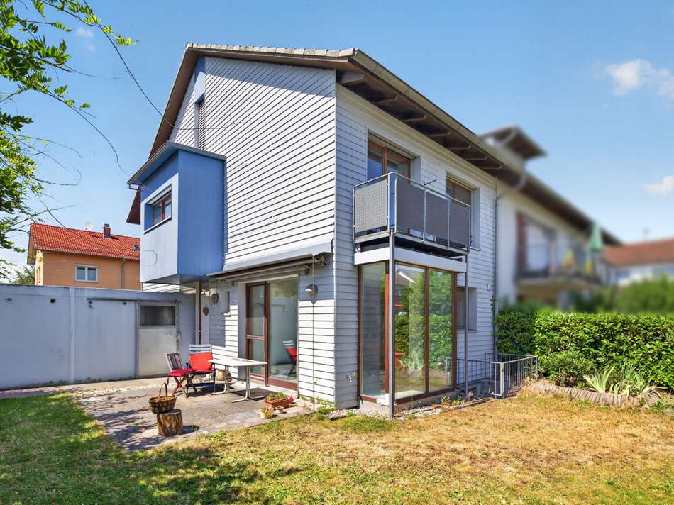 Blick in den Terrassenbereich