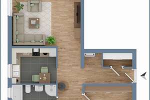Blick ins Grüne: Ruhige 3-Zimmer Wohnung mit Tiefgaragenstellplatz – Die vollständige Adresse der Immobilie erhältst du vom Anbieter., 27578 Lehe, Bremerhaven – Vorschaubild 12