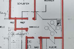 Schöne, geräumige zwei Zimmer Wohnung in Duisburg, Großenbaum – Angermunderstrasse 90, 47269 Rahm, Duisburg – Vorschaubild 2