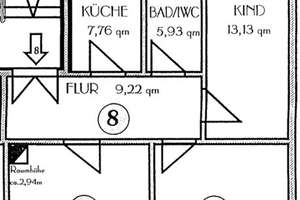 Bezugsfrei! Sonnige 3-Raumwohnung mit Balkon für Eigennutzer – William-Zipperer-Straße 134, 4179 Leutzsch, Leipzig – Vorschaubild 2