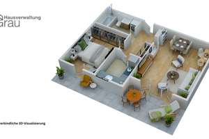 Sehr schöne moderne helle Garten-Wohnung direkt am Riemer Park, Baujahr 2001 (langjährig vermietet) – Georg-Kerschensteiner Str. 52, 81829 Messestadt Riem, München – Vorschaubild 15