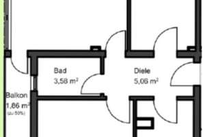 3-Zimmer-Wohnung mit Garten und Balkon in Wersten – Die vollständige Adresse der Immobilie erhältst du vom Anbieter., 40589 Wersten, Düsseldorf – Vorschaubild 12