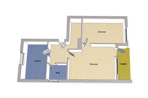 IMMOBERLIN.DE - Beliebtes Westend: Schöne helle Wohnung mit Südwestloggia – Die vollständige Adresse der Immobilie erhältst du vom Anbieter., 14052 Westend, Berlin – Vorschaubild 8