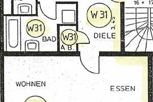 TOP gemütliche und helle 3 ZKDB Wohnung in zentraler Lage in der Innenstadt mit großem Balkon – Vereinsstraße 50, 47799 Krefeld – Vorschaubild 23