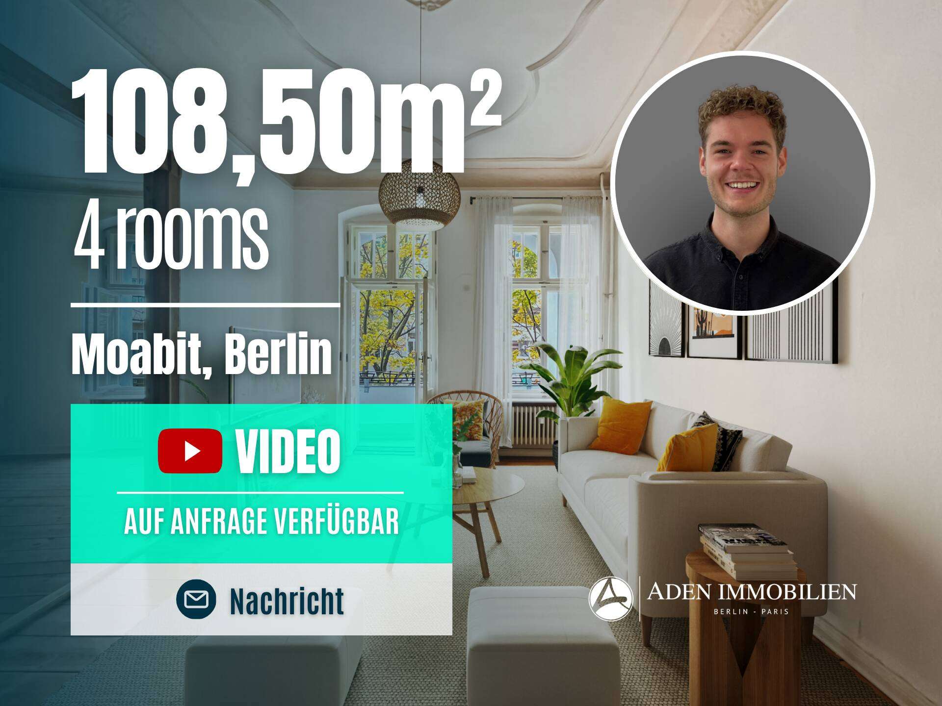 4-Zimmer-Altbau mit Stuck, hohen Decken & Dielenboden – sanierungsbedürftig!, Berlin – Bild 2