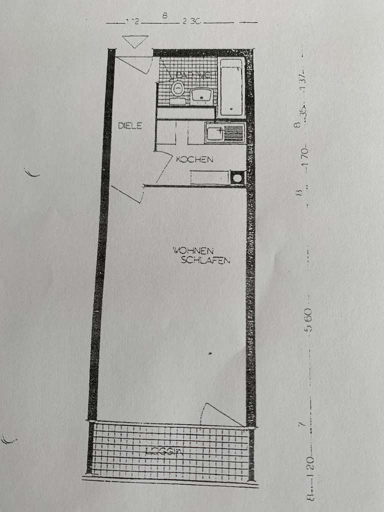 Immobilie in Gießen - Ein-Zimmer-Apartment in Gießen - Bild 1