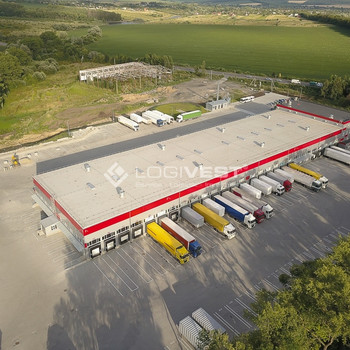 Projektierter Neubau einer Lager- und Logistikhalle