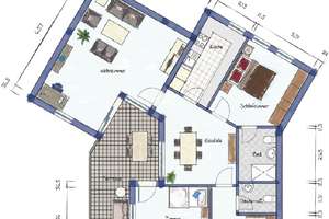 **Wellingsbüttler Weg** - ca. 100 m², 3,5 Zim. EG-Wohnung, EBK, Terrasse, inkl. TG-Stellplatz – Die vollständige Adresse der Immobilie erhältst du vom Anbieter., 22391 Wellingsbüttel, Hamburg – Vorschaubild 14