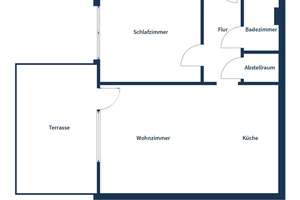 Offen gestaltete 2-Zimmer-Wohnung mit Terrasse in Bochum – Die vollständige Adresse der Immobilie erhältst du vom Anbieter., 44795 Weitmar-Mitte, Bochum – Vorschaubild 16