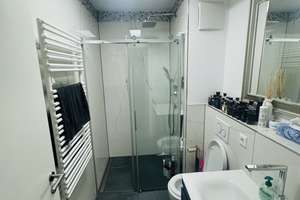 Stilvolle, möbelierte 2-Zimmer-Erdgeschosswohnung mit geh. Innenausstattung mit EBK – Kiesstraße 17, 64283 Mitte, Darmstadt – Vorschaubild 11