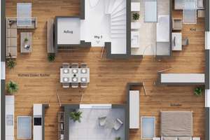 JETZT BESICHTIGEN!!! 3-Zimmer Dachgeschosstraum mit Dachterrasse!!! – Die vollständige Adresse der Immobilie erhältst du vom Anbieter., 80999 Untermenzing, München – Vorschaubild 6